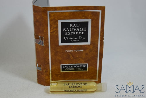 Dior Eau Sauvage Extrême (1984) Pour Homme De Toilette Concentree 3 Ml 0.10 Fl.oz - Samples