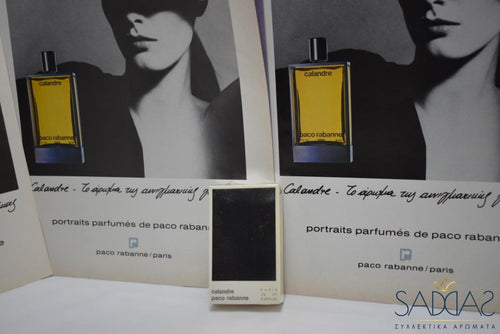 Paco Rabanne Calandre Pour Femme (Version 1969) Original Parfum 7 5 Ml 0.25 Fl.oz.