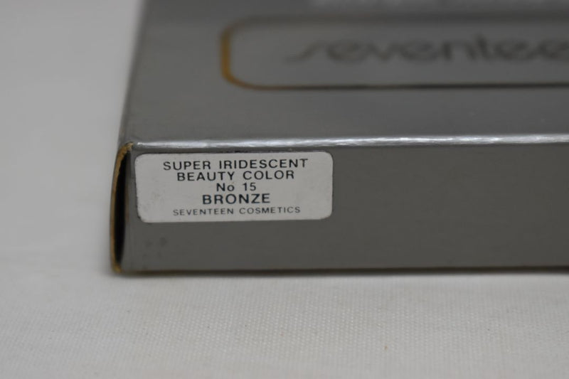 SEVENTEEN 17 COSMETICS BEAUTY COLOR / BLUSHER / FARD A JOUES / SUPER IRIDESCENT (No 15 BRONZE) /  Ρουζ, Σούπερ Ιριδίζον -  (COLLECTION 15) -  Σε Απόχρωση (Μπρονζέ) 7 g.