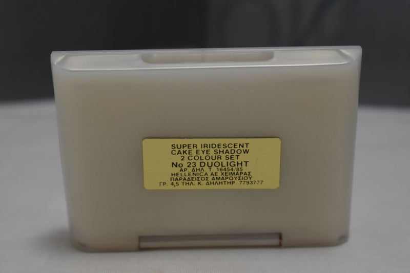 SEVENTEEN 17 COSMETICS CAKE EYESHADOW SUPER IRIDESCENT (No 23 - DUOLIGHT) / Συμπαγής Διπλή Σκιά Ματιών, Σούπερ Ιριδίζουσα -  (COLLECTION 23) -  Σε Απόχρωση (Ροζ - Γκρι) 4.5 g.