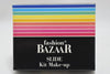 FASHION BAZAAR SLIDE KIT MAKE-UP (0135) 5 EYE SHADOW SATIN + 1 BLUSH + 1 INDIAN EART + 1 COMPACT LIP POWDER / 5 ΣΚΙΕΣ ΜΑΤΙΩΝ ΣΑΤΙΝΕ 3,5 g + 1 ΡΟΥΖ 1,7 g + 1 ΠΟΥΔΡΑ ΙΝΔΙΚΗΣ ΓΗΣ 1,7 g + 1 ΣΥΜΠΙΕΣΜΕΝΗ ΠΟΥΔΡΑ ΧΕΙΛΙΩΝ 1,7 g.