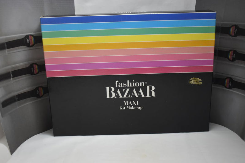 FASHION BAZAAR MAXI KIT MAKE-UP (0050) VALIGETTA / 12 EYE SHADOW + 4 BLUSH + 2 LUMINOUS FOUNDATIONS + 1 COVER CREAM + 1 KAJAL BLACK PENCIL + 1 LIP PENCIL + 3 LIPSTICKS + 2 LIP GLOSSES + 3 NAIL-ENAMELS.