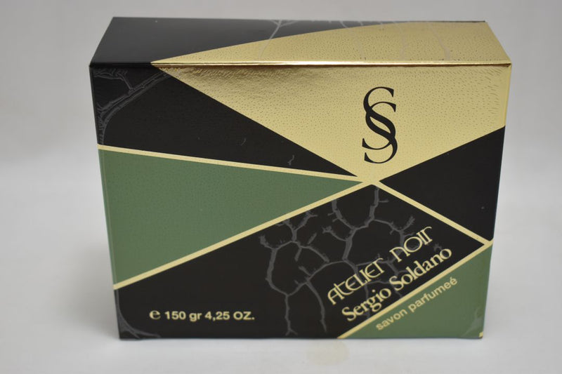 SERGIO SOLDANO ATELIER NOIR (VERSION DE 1988) ORIGINAL FOR LADIES / PER DONNE SAVON PARFUMEE 150 gr 5.25 OZ.