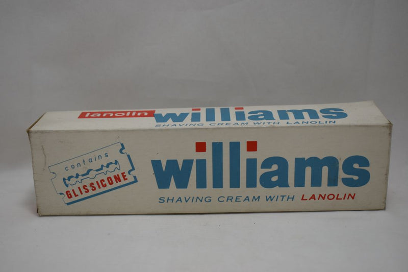 Williams SHAVING CREAM WITH LANOLIN (VERSION 1978) / Κρέμα ξυρίσματος με Λανολίνη 115 gr 4 OZ.