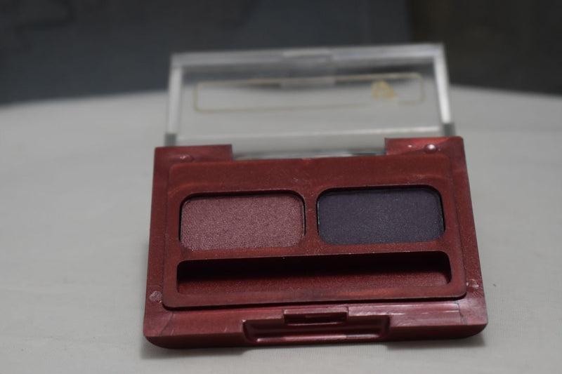SEVENTEEN 17 COSMETICS CAKE EYE SHADOW DUO (No 6 PLUM ROSE - DEEP VIOLET) / Συμπαγής Διπλή Σκιά Ματιών -  (COLLECTION 6) -  Σε Απόχρωση (Απαλό Ροζ - Βαθύ Βιολετί) 4 g.