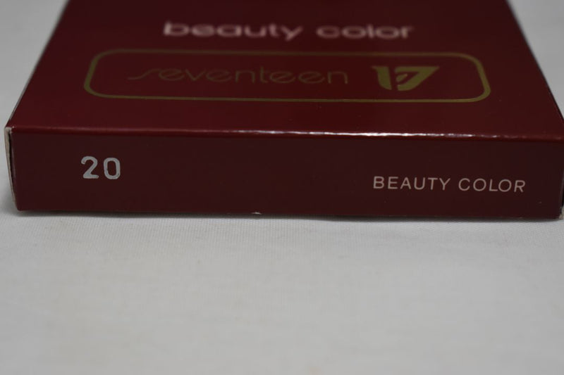 SEVENTEEN 17 COSMETICS BEAUTY COLOR / BLUSHER / FARD A JOUES / (COLLECTION No 20 REDDISH) / Ρουζ Προσώπου - Σε Απόχρωση (Κόκκινο Ανοικτό) 6.5 g.