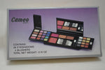 CAMEO COSMETICS KIT MAKE-UP (8607) 28 EYE SHADOWS + 4 BLUSHES / Σετ Μακιγιάζ 28 (Σκιές Ματιών) + 4 (Ρουζ)  NET WT 2.10 OZ.
