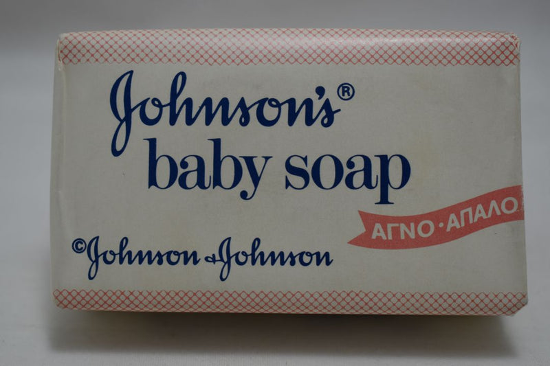 Johnson's CHILDREN'S SOAP IN ORIGINAL PACKAGING  (VERSION 1977) PURE - GENTLE / Σαπούνι παιδικό, Αγνό, Απαλό 125 g 4.4 OZ.