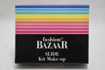 FASHION BAZAAR SLIDE KIT MAKE-UP (0035) 5 EYE SHADOW SATIN + 1 BLUSH + 1 INDIAN EART + 1 COMPACT LIP POWDER / 5 ΣΚΙΕΣ ΜΑΤΙΩΝ ΣΑΤΙΝΕ 3,5 g + 1 ΡΟΥΖ 1,7 g + 1 ΠΟΥΔΡΑ ΙΝΔΙΚΗΣ ΓΗΣ 1,7 g + 1 ΣΥΜΠΙΕΣΜΕΝΗ ΠΟΥΔΡΑ ΧΕΙΛΙΩΝ 1,7 g.
