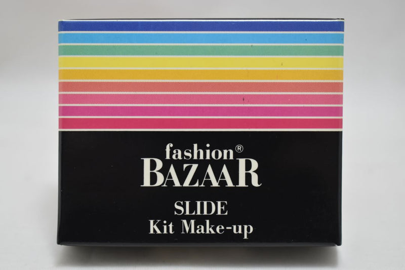 FASHION BAZAAR SLIDE KIT MAKE-UP (0035) 5 EYE SHADOW SATIN + 1 BLUSH + 1 INDIAN EART + 1 COMPACT LIP POWDER / 5 ΣΚΙΕΣ ΜΑΤΙΩΝ ΣΑΤΙΝΕ 3,5 g + 1 ΡΟΥΖ 1,7 g + 1 ΠΟΥΔΡΑ ΙΝΔΙΚΗΣ ΓΗΣ 1,7 g + 1 ΣΥΜΠΙΕΣΜΕΝΗ ΠΟΥΔΡΑ ΧΕΙΛΙΩΝ 1,7 g.