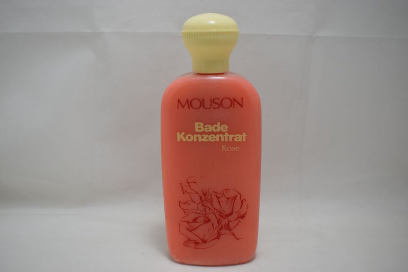 MOUSON Bade Konzentrat Rose 20 Schaumbader mit hautpflegender Creme-Lotion und Collagen / Concentrated Bubble Bath from Rose / Συμπυκνωμένο Αφρόλουτρο με κρέμα περιποίησης δέρματος και κολλαγόνο, από Τριαντάφυλλο 250 ml 8.4 FL.OZ.