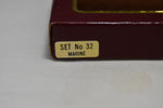 SEVENTEEN 17 COSMETICS CAKE EYE SHADOW DUO (SET No 32 MARINE) / Συμπαγής Διπλή Σκιά Ματιών -  (COLLECTION 32) -  Σε Απόχρωση (Ροζ - Μπλε Βαθύ) 4 g.