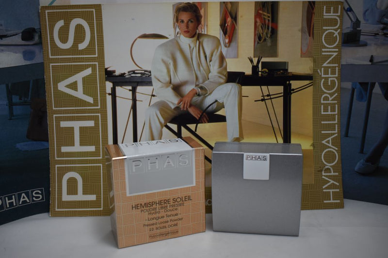 PHAS HYPOALLERGĖNIQUE HEMISPHERE SOLEIL, POUDRE LIBRE PRESSEE - Longue Tenue / PRESSED LOOSE POWDER / Πούδρα  Μεγάλης Διάρκειας, Συμπιεσμένη Χαλαρά, Υποαλλεργική, σε Απόχρωση ( SOLEIL DORE - Χρυσαφένιο του Ήλιου) 30 g.