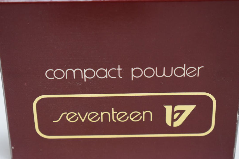 SEVENTEEN 17 COSMETICS COMPACT POWDER /  Συμπαγής (Πιεσμένη) Πούδρα Προσώπου σε Απόχρωση (No 6 GOLDEN BEIGE - Μπέζ Φυσικό) 12 g.
