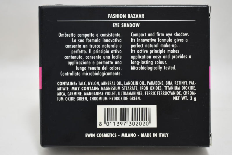 FASHION BAZAAR SINGLE EYE SHADOW / OMBRE À PAUPIÈRES UNIQUE / ΜΟΝΗ ΣΚΙΑ ΜΑΤΙΩΝ σε Απόχρωση (SALMON SILK - Απαλό Ροζ) 3 g.