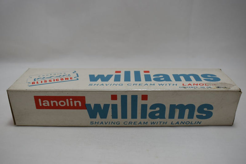 Williams SHAVING CREAM WITH LANOLIN (VERSION 1978) / Κρέμα ξυρίσματος με Λανολίνη 115 gr 4 OZ.