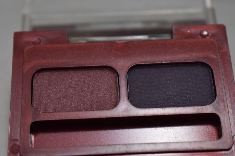 SEVENTEEN 17 COSMETICS CAKE EYE SHADOW DUO (No 6 PLUM ROSE - DEEP VIOLET) / Συμπαγής Διπλή Σκιά Ματιών -  (COLLECTION 6) -  Σε Απόχρωση (Απαλό Ροζ - Βαθύ Βιολετί) 4 g.