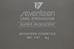 SEVENTEEN 17 COSMETICS CAKE EYESHADOW SUPER IRIDESCENT (No 11 - VELVET WHITE) / Συμπαγής  Σκιά Ματιών, Σούπερ Ιριδίζουσα -  (COLLECTION 11) -  Σε Απόχρωση (Απαλό Λευκό) 4 g.