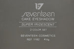 SEVENTEEN 17 COSMETICS CAKE EYESHADOW SUPER IRIDESCENT (No 26 - DUODAZZLE) / Συμπαγής Διπλή Σκιά Ματιών, Σούπερ Ιριδίζουσα -  (COLLECTION 26) -  Σε Απόχρωση (Κοραλλί - Πράσινο) 4.5 g.