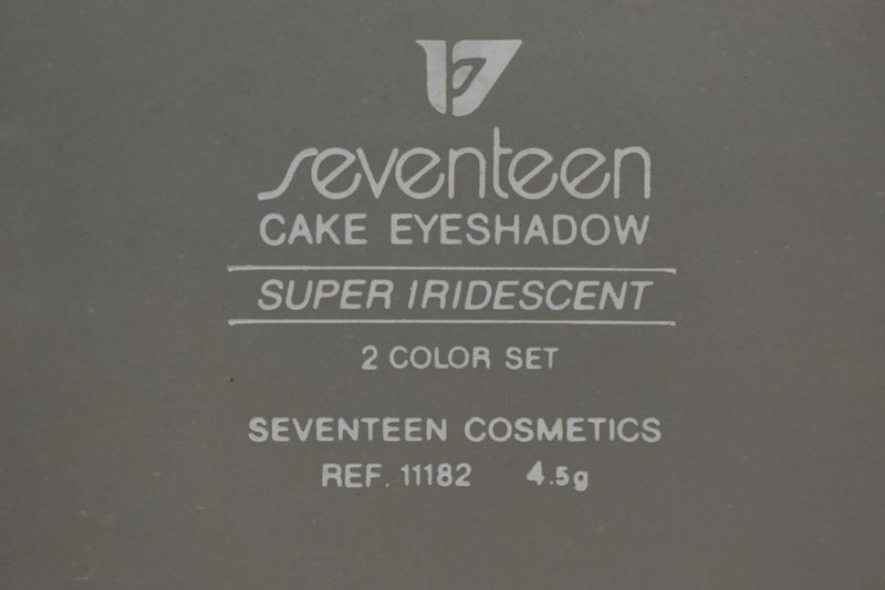 SEVENTEEN 17 COSMETICS CAKE EYESHADOW SUPER IRIDESCENT (No 26 - DUODAZZLE) / Συμπαγής Διπλή Σκιά Ματιών, Σούπερ Ιριδίζουσα -  (COLLECTION 26) -  Σε Απόχρωση (Κοραλλί - Πράσινο) 4.5 g.
