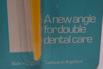 KENT 2000 ORIGINAL TOOTHBRUSH  STRAIGHT TUFT REAL BRISTLE YELLOW COLOR  (VERSION 1979) A NEW ANGLE FOR DOUBLE DENTAL CARE / ΟΔΟΝΤΟΒΟΥΡΤΣΑ 2000 ΜΕ ΙΣΙΕΣ ΚΑΙ ΑΥΘΕΝΤΙΚΕΣ ΤΡΙΧΕΣ ΓΙΑ ΔΙΠΛΗ ΟΔΟΝΤΙΑΤΡΙΚΗ ΦΡΟΝΤΙΔΑ  ΧΡΩΜΑΤΟΣ ΚΙΤΡΙΝΟΥ.