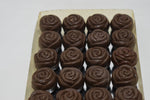 WOLFF GIFT BOX (COUNTRY FAIR) SOAP SCENTED BUDS CHOCOLATE COLOR 20 PCS (VERSION 1981) / Συσκευασία Δώρου (Υπαίθρια Γιορτή) από Αρωματισμένα Σαπούνια - 20 Τεμάχια - σε σχήμα Μπουμπούκι Τριαντάφυλλου, Χρώματος Σοκολάτας, 205 gr 6.7 OZ.