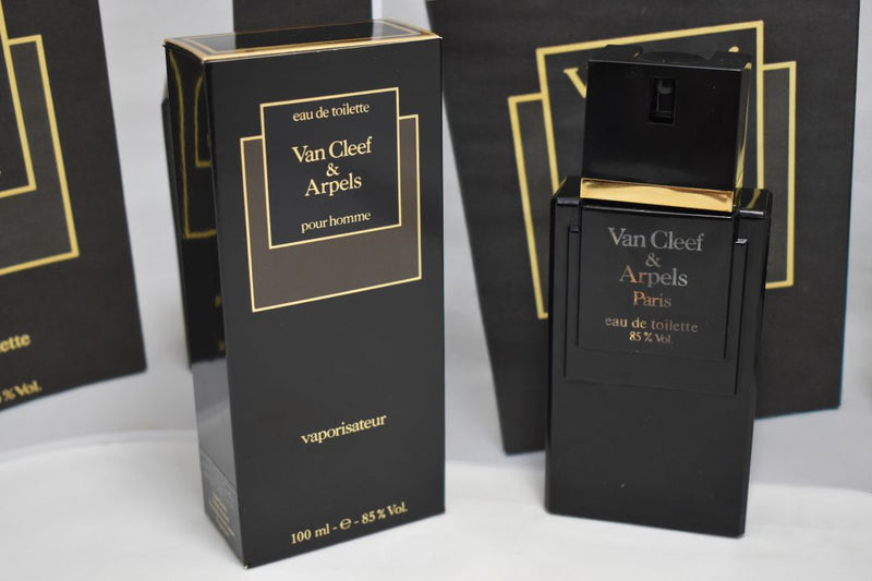 VAN CLEEF & ARPELS POUR HOMME / FOR MEN (VERSION 1978) ORIGINAL EAU DE TOILETTE / CONCENTRATED COLOGNE VAPORISATEUR (NATURAL SPRAY) 100 ml 3.4 FL.OZ.