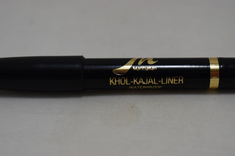 MANHATTAN COSMETICS BIG KHOL-KAJAL- LINER (PENCIL) WATERPROOF / Μολύβι Ματιών Καζάλ, Χονδρό, Αδιάβροχο, σε Απόχρωση (No 78 - SCWARZ - Μαύρο).