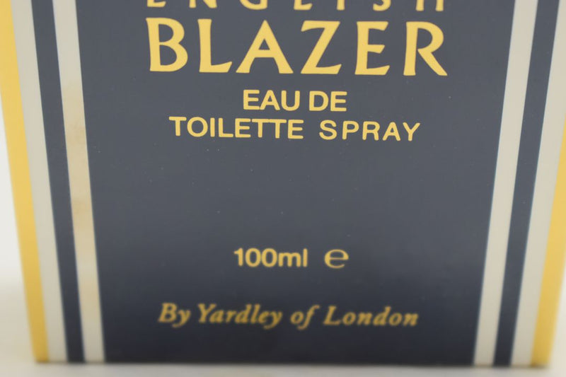 YARDLEY ENGLISH BLAZER (VERSION 1990) ORIGINAL FOR MEN / POUR HOMME EAU DE TOILETTE SPRAY 100ml 3.4 FL.OZ.