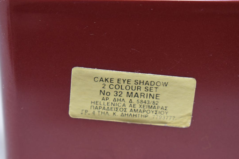 SEVENTEEN 17 COSMETICS CAKE EYE SHADOW DUO (SET No 32 MARINE) / Συμπαγής Διπλή Σκιά Ματιών -  (COLLECTION 32) -  Σε Απόχρωση (Ροζ - Μπλε Βαθύ) 4 g.