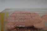 WOLFF GIFT BOX (COUNTRY FAIR) SOAP TURTLE SCENTED COLOR PINK 3 PCS (VERSION 1981) / Συσκευασία Δώρου (Υπαίθρια Γιορτή) από Αρωματισμένα Σαπούνια - 3 Τεμάχια - σε σχήμα Χελώνας, Χρώματος Ροζ, 152 gr 5.0 OZ.