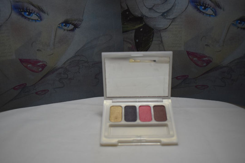SEVENTEEN 17 COSMETICS CAKE EYESHADOW SUPER IRIDESCENT (PALETTE No 49 -  MOONSTONE) / Συμπαγής Τετραπλή Σκιά Ματιών, Σούπερ Ιριδίζουσα -  (COLLECTION 49) -  Σε Απόχρωση (Μπεζ - Γκρι Ανθρακί - Ροζ - Καφέ) 8 g.