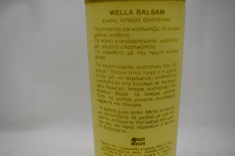 WELLA - Wella Balsam Conditioner (Version 1981) For Oily Hair After Every Wash / Μαλακτικό για Λιπαρά Μαλλιά μετά από κάθε Λούσιμο 200 ml 6.7 FL.OZ.