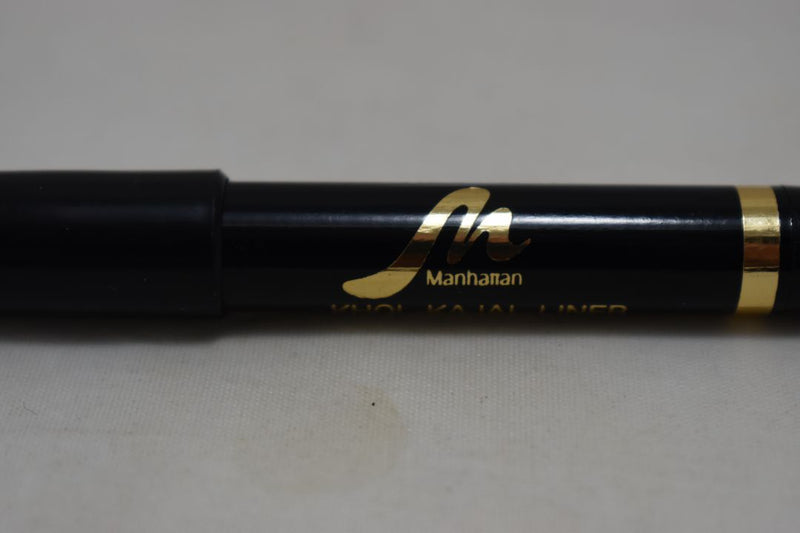 MANHATTAN COSMETICS BIG KHOL-KAJAL- LINER (PENCIL) WATERPROOF / Μολύβι Ματιών Καζάλ, Χονδρό, Αδιάβροχο, σε Απόχρωση (No 78 - SCWARZ - Μαύρο).