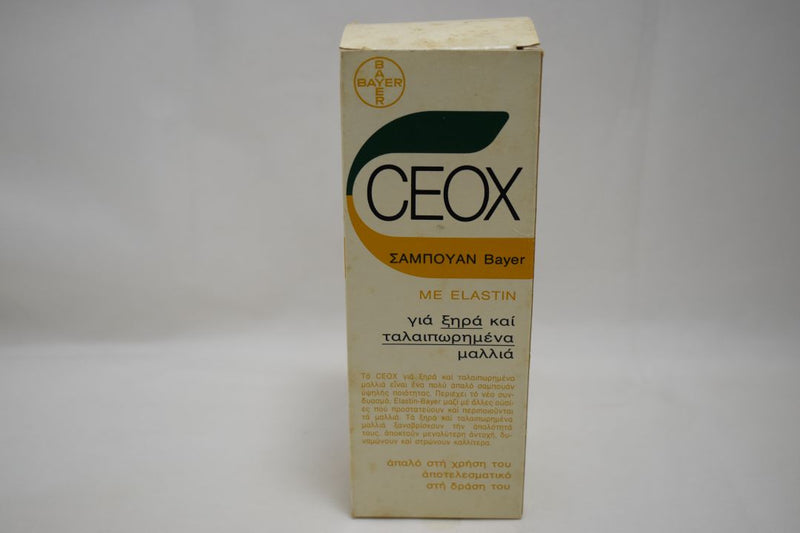 CEOX (BAYER) Shampoo for Dry / Damaged / Sensitive Hair / Σαμπουάν     για Ξερά / Ταλαιπωρημένα / Ευαίσθητα 200 ml 6.7 FL.OZ.