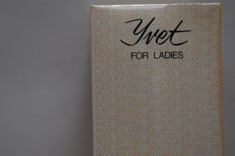 JACQUES GRENEL Yvet FOR LADIES (VERSION 1976) POUR FEMME / FOR WOMEN EAU DE TOILETTE ATOMISEUR 120 ml 4 FL.OZ.