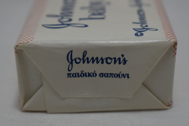 Johnson's CHILDREN'S SOAP IN ORIGINAL PACKAGING  (VERSION 1977) PURE - GENTLE / Σαπούνι παιδικό, Αγνό, Απαλό 125 g 4.4 OZ.