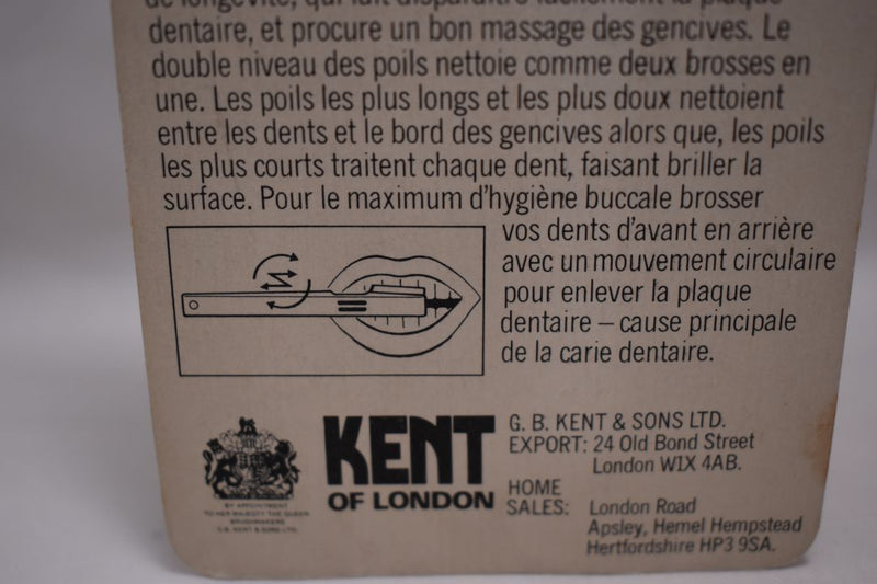 KENT 2000  ORIGINAL TOOTHBRUSH   STRAIGHT TUFT REAL BRISTLE GREEN COLOR (VERSION 1979) A NEW ANGLE FOR DOUBLE DENTAL CARE / ΟΔΟΝΤΟΒΟΥΡΤΣΑ 2000 ΜΕ ΙΣΙΕΣ ΚΑΙ ΑΥΘΕΝΤΙΚΕΣ ΤΡΙΧΕΣ ΓΙΑ ΔΙΠΛΗ ΟΔΟΝΤΙΑΤΡΙΚΗ ΦΡΟΝΤΙΔΑ  ΧΡΩΜΑΤΟΣ ΠΡΑΣΙΝΟΥ.