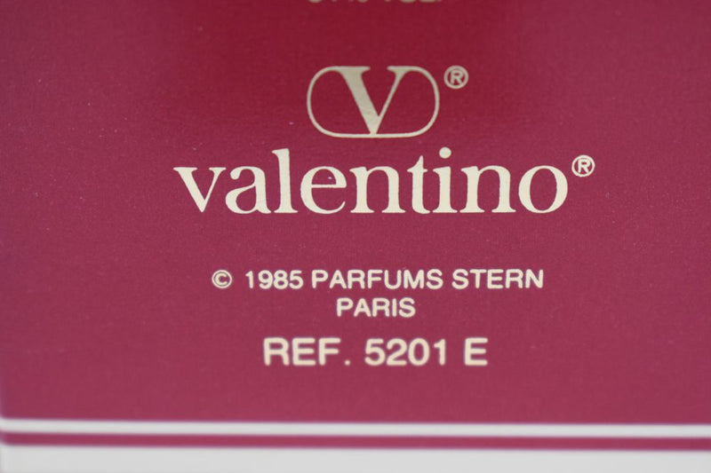 VALENTINO BY VALENTINO "V" CLASSIC (VERSION 1985) ORIGINAL POUR FEMME / FOR WOMEN EAU DE TOILETTE 50 ml 1.7 FL.OZ.