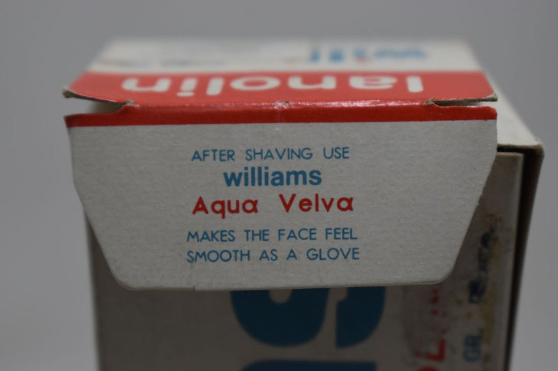 Williams SHAVING CREAM WITH LANOLIN (VERSION 1978) / Κρέμα ξυρίσματος με Λανολίνη 115 gr 4 OZ.