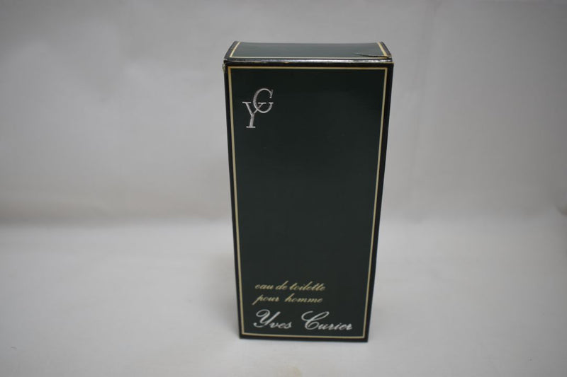 YVES CURIER POUR HOMME / FOR MEN (VERSION 1980) EAU DE TOILETTE 100 ml 3.4 FL.OZ - (FULL  76%)