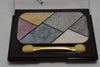 Cutex (Chesebrough Pond's Inc) GEOMETRICS Six Eye Shadow Color Cream Fixing No 16 / 6 Σκιές Ματιών σε Πούδρα (Ανοικτό Βιολετί - Σομόν - Ροζ - Μπλε Ανοικτό και Δύο Γκρι) με Γεωμετρικά Σχήματα.