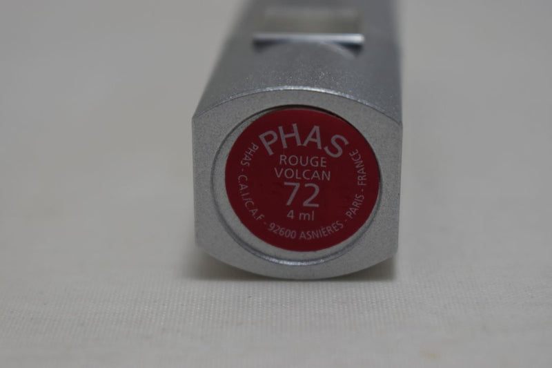 PHAS HYPOALLERGĖNIQUE ROUGE INTENSE - LIP COMFORT (72 - ROUGE VOLKAN) / Κραγιόν έντονο, σε Απόχρωση (72 - Ηφαιστειακό Κόκκινο), με Άνεση μεγάλης Διάρκειας στα Χείλη, 4 ml.