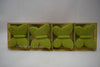 WOLFF GIFT BOX (COUNTRY FAIR) SOAP BUTTERFLY SCENTED COLOR GREEN 4 PCS (VERSION 1981) / Συσκευασία Δώρου (Υπαίθρια Γιορτή) από Αρωματισμένα Σαπούνια - 4 Τεμάχια - σε σχήμα Πεταλούδας, Χρώματος Πράσινου, 137 gr 4.5 OZ.