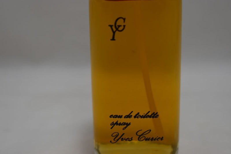 YVES CURIER POUR FEMME / FOR WOMEN (VERSION 1980) EAU DE TOILETTE SPRAY 60 ml 2 FL.OZ - (FULL 95%) – Demonstration – Χωρίς κουτί – Χωρίς καπάκι.