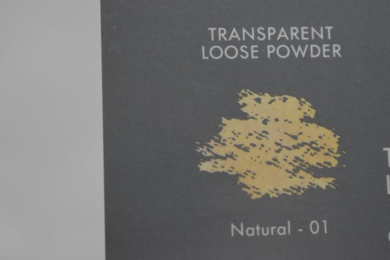FASHION BAZAAR TRANSPARENT LOOSE POWDER / Διάφανη Πούδρα σε μορφή Σκόνης σε Απόχρωση (NATURAL - ΦΥΣΙΚΟ) 15 g.