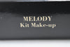 FASHION BAZAAR MELODY KIT MAKE-UP (1403-02) 32 EYE SHADOW + 3 BLUSH + 1 INDIAN EART + 1 TRANSPARENT COMPACT POWDER + 4 LIPS POWDER + 1 KAJAL BLACK PENCIL + 1 LIP PENCIL + PENCIL SHARPENER + 2 LIPSTICKS NET WT 31,18 g.