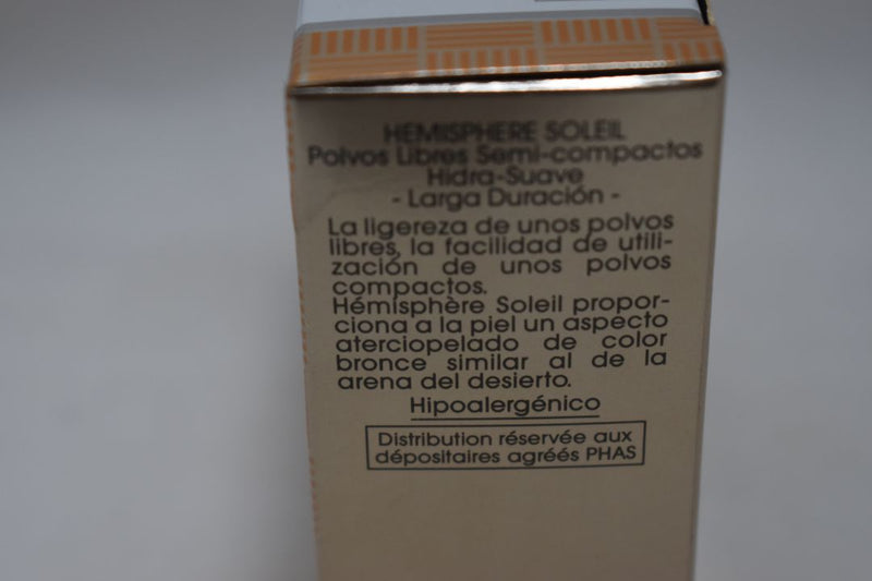 PHAS HYPOALLERGĖNIQUE HEMISPHERE SOLEIL, POUDRE LIBRE PRESSEE - Longue Tenue / PRESSED LOOSE POWDER / Πούδρα  Μεγάλης Διάρκειας, Συμπιεσμένη Χαλαρά, Υποαλλεργική, σε Απόχρωση ( SOLEIL DORE - Χρυσαφένιο του Ήλιου) 30 g.