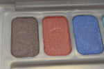 SEVENTEEN 17 COSMETICS CAKE EYESHADOW SUPER IRIDESCENT (PALETTE No 55 -  SPLASH COLORS) / Συμπαγής Τετραπλή Σκιά Ματιών, Σούπερ Ιριδίζουσα -  (COLLECTION 55) -  Σε Απόχρωση (Μπεζ - Κοραλλί - Γαλάζιο - Πράσινο) 8 g.