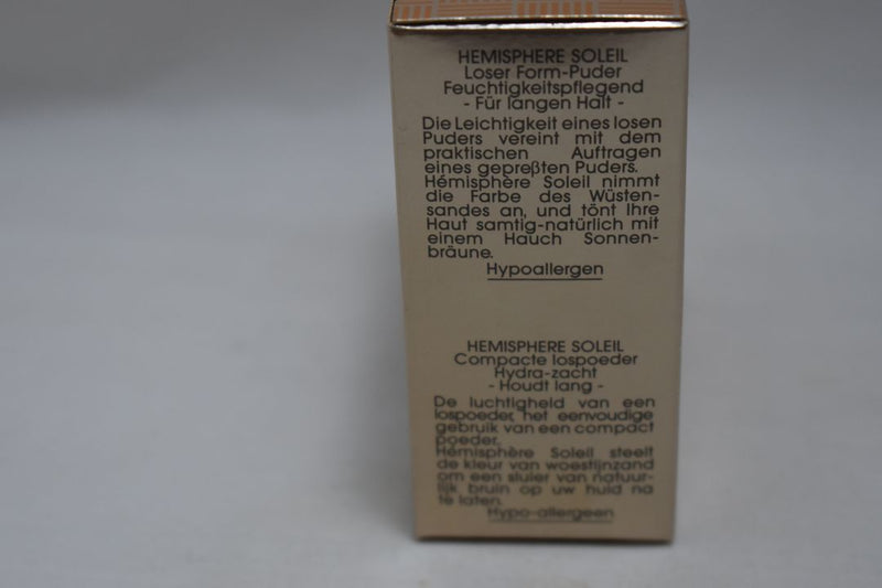 PHAS HYPOALLERGĖNIQUE HEMISPHERE SOLEIL, POUDRE LIBRE PRESSEE - Longue Tenue / PRESSED LOOSE POWDER / Πούδρα  Μεγάλης Διάρκειας, Συμπιεσμένη Χαλαρά, Υποαλλεργική, σε Απόχρωση ( SOLEIL DORE - Χρυσαφένιο του Ήλιου) 30 g.